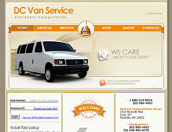 DC Limo Website Design