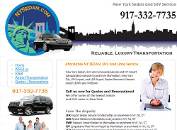 NYC Limo Website Design