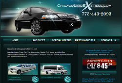 Chicago Limo Web Design