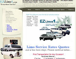 Philadelphia Limo Website Design